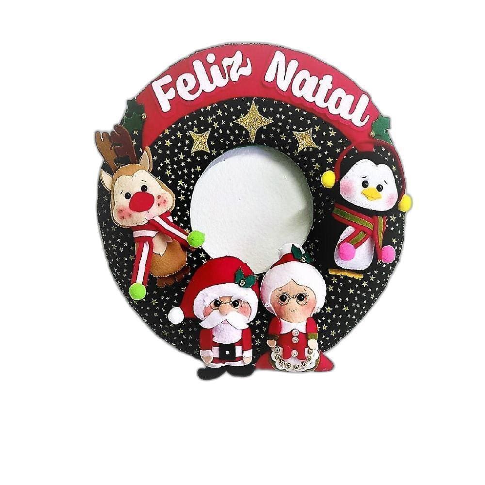 Guirlanda Papai Noel Enfeite Natal Decoração Casa