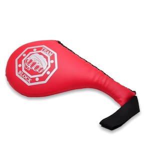 Raquete De Chute Resistente Para Treino Kung Fu E Karatê Vermelho