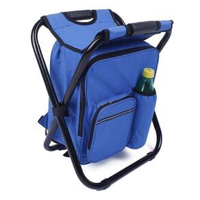 Cadeira Mochila Banqueta Banco Bolsa Semi Termica 2 Em 1