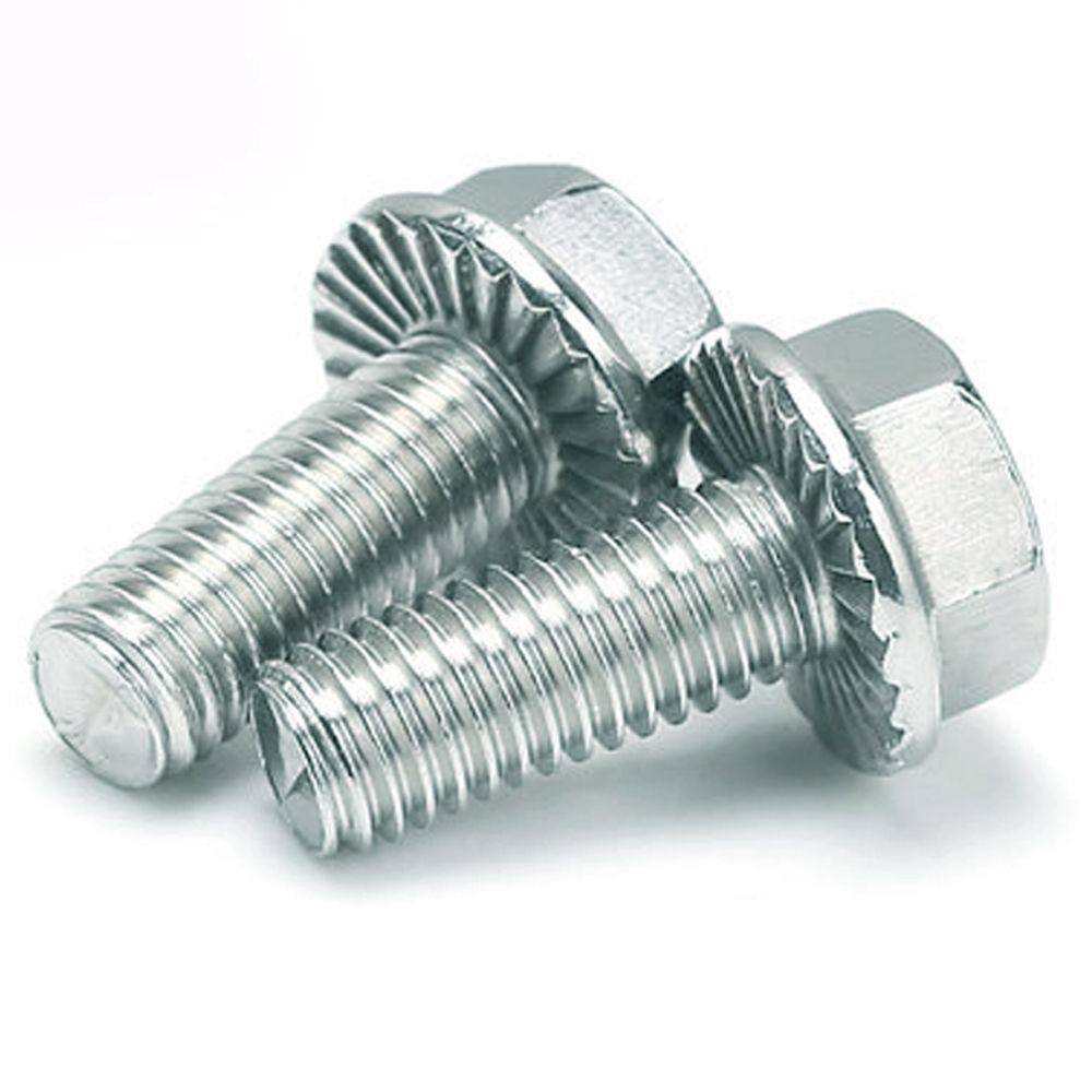 Parafuso Sextavado Flangeado M10 X 25 Serrilha Sae1045 150Un