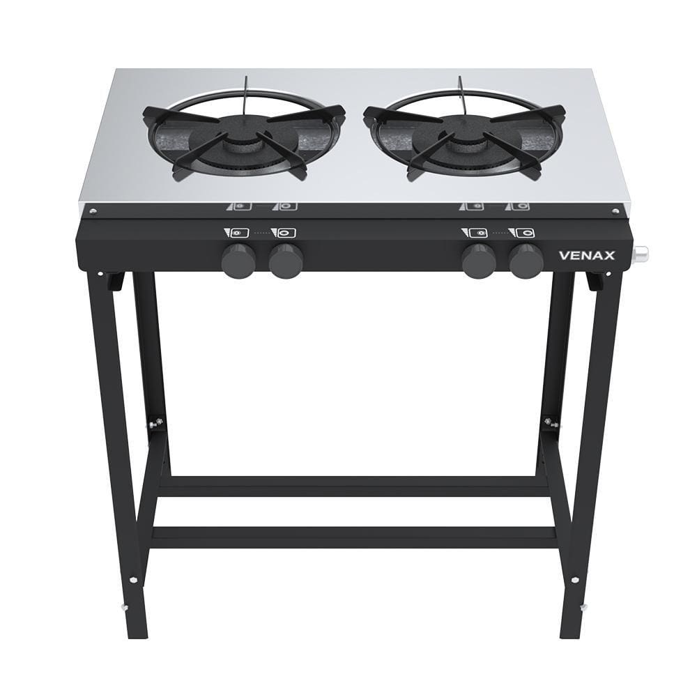 Fogão a Gas Industrial 2 Bocas Venax NFI230-2 Gourmet