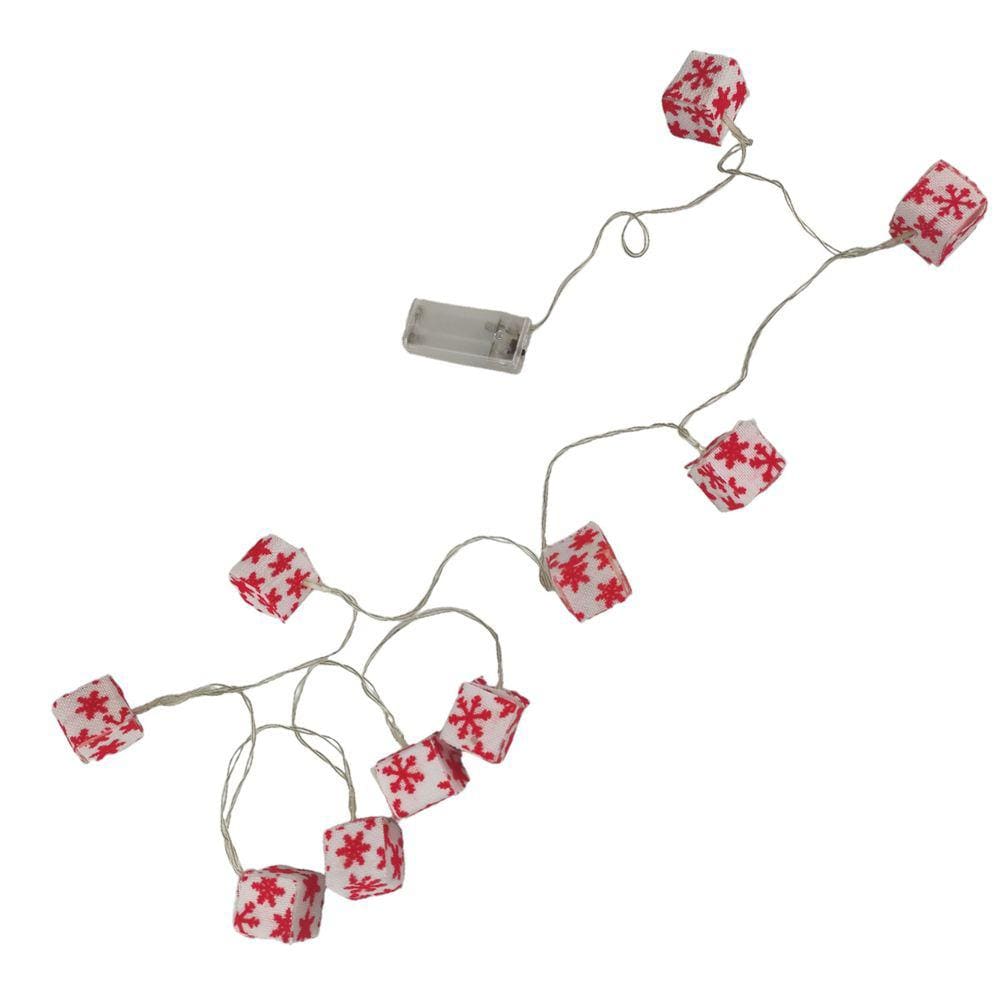 Pisca Pisca Natal Natalino Caixa Presente Leds Iluminaçao Decoraçao Casa Janela Empresa Casa Comemoraçao Empresa