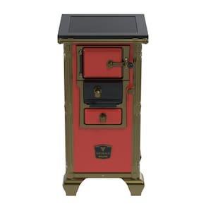 Fogao a Lenha Venax n 00 Imperador Premium Vermelho