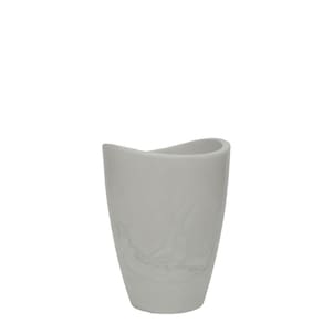 Vaso Copacabana Alto 30 X 40 Cm Cor 17 - Antique Branco