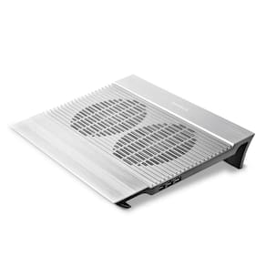 Suporte para Notebook Deepcool N8 - até 17 - 2 Ventoinhas - Branco - DP-N24N-N8SR