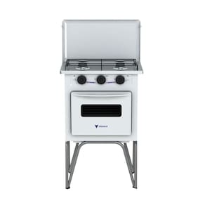 Fogao a Gas 2 Bocas Venax Gemini Tampa de Metal Branco