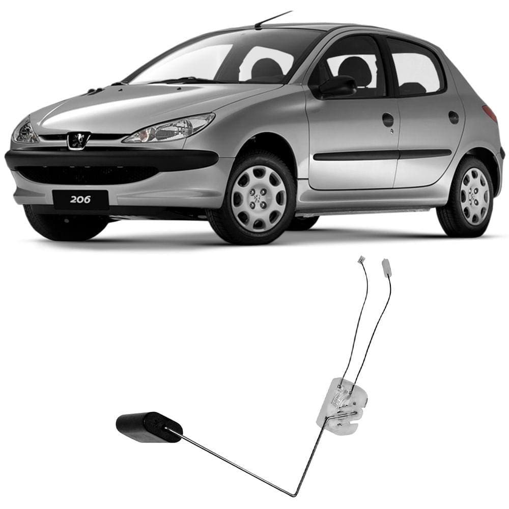 Bóia Combustível Sensor Nível Peugeot 206 Gasolina