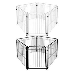 Cercado Grade c/ Portão Pet 4 Módulos P/ Isolamento e Proteção