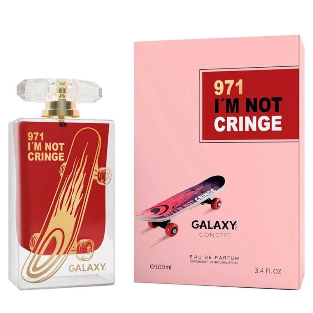 Perfume Galaxy Plus Concept 971 Im Not Cringe Eau De Parfum Feminino 100ml