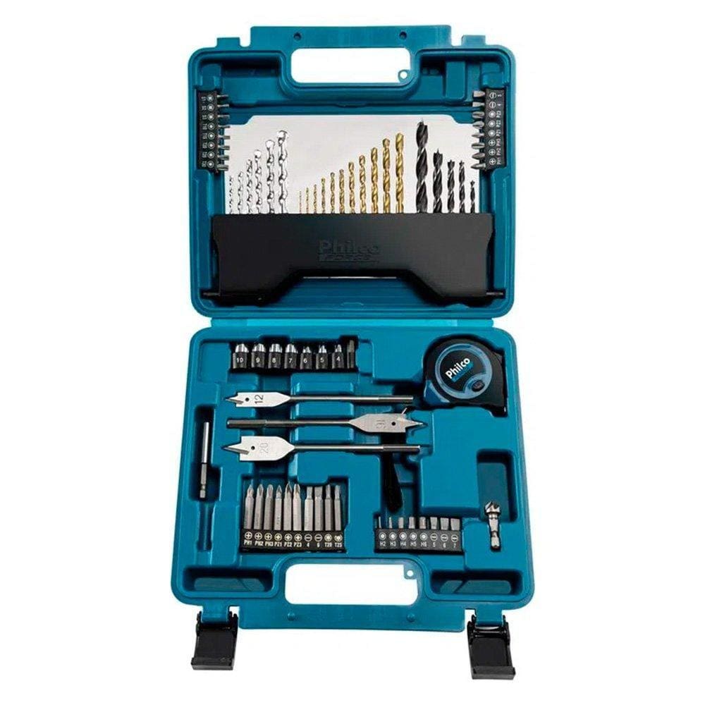 Kit de Ferramentas Philco PKF01 70 Peças com Maleta