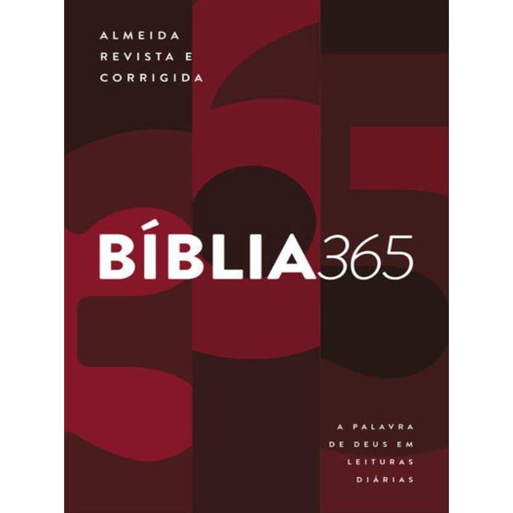 Bíblia 365 - Almeida Revista E Corrigida (Arc)