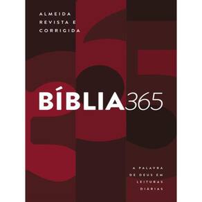 Bíblia 365 - Almeida Revista E Corrigida (Arc)