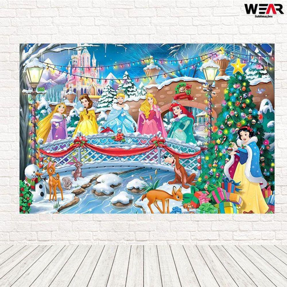 Painel Retangular 3D Sublimado Natal 2,0X1,5 Frt-2080