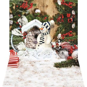 Fundo Fotográfico Newborn Em Tecido Natal 1,50X2,20
