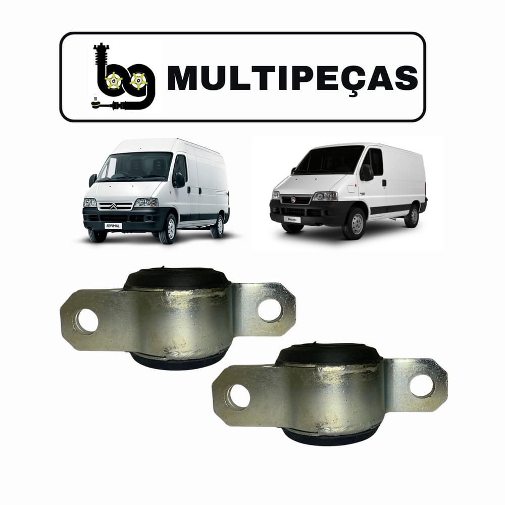 2 Bucha Da Bandeja Traseira Grande Citroen Jumper 1994 A 2017