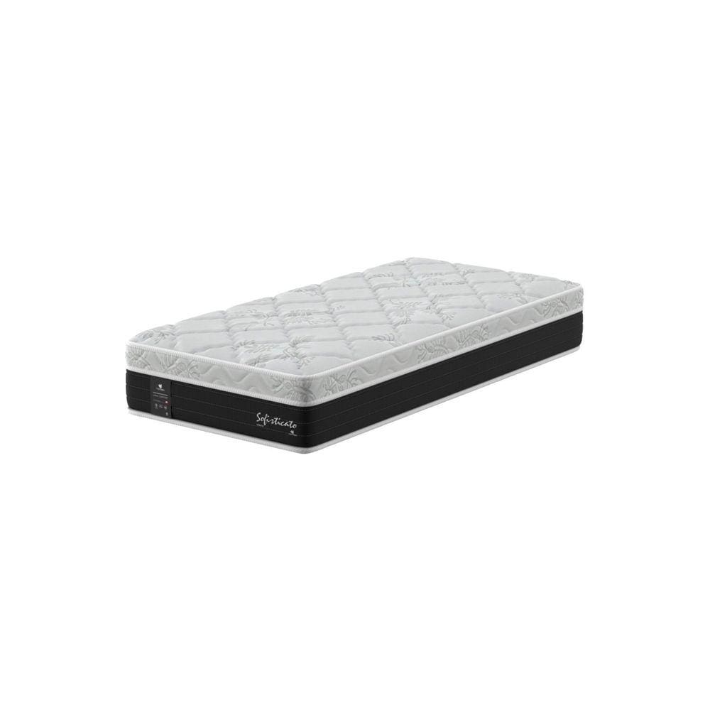 Colchão Solteiro Sofisticato 0,88x1,88x0,28 Cinza