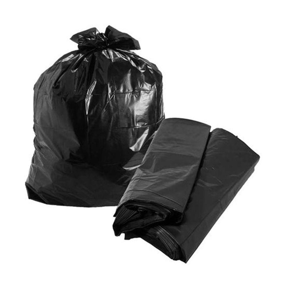 Kit Saco de Lixo Preto 100 Litros Reforçado P4 c/ 10 unidades