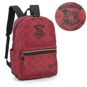 Mochila Escolar Harry Potter Hogwarts Casa Grifinória