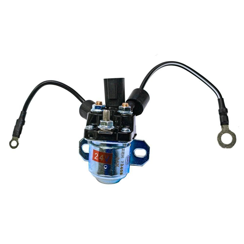 Automático Auxiliar Motor De Partida Volvo B12 FH12 FM12 FM12H 24V Com Chicote 3 Vias - ZEN73408