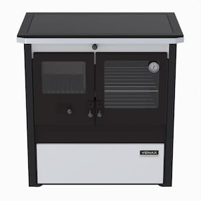 Fogao a Lenha Venax n 2 Le Corbusier Dupla Combustao Branco