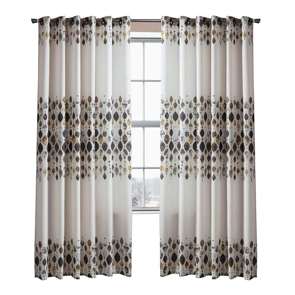 Cortina Única Amã 24 Ilhoses 300X240Cm Casa D`Oro Sultan