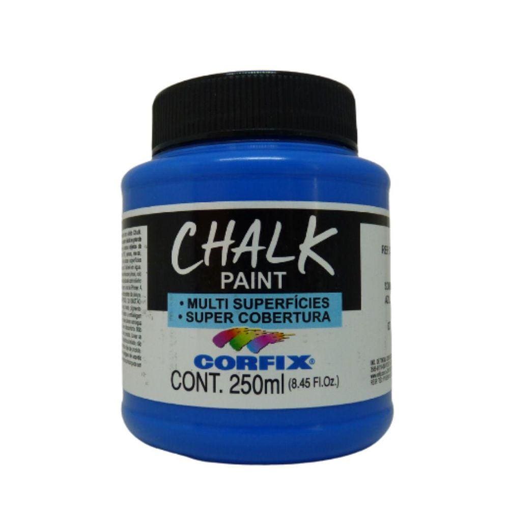 Tinta Chalck Paint Corfix 627 Sombra Azul 250Ml
