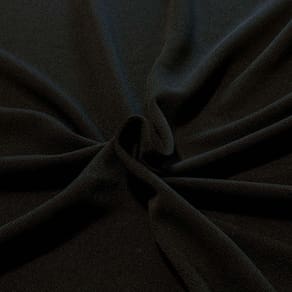 Tecido Crepe De Malha 1,60 M Largura Preto