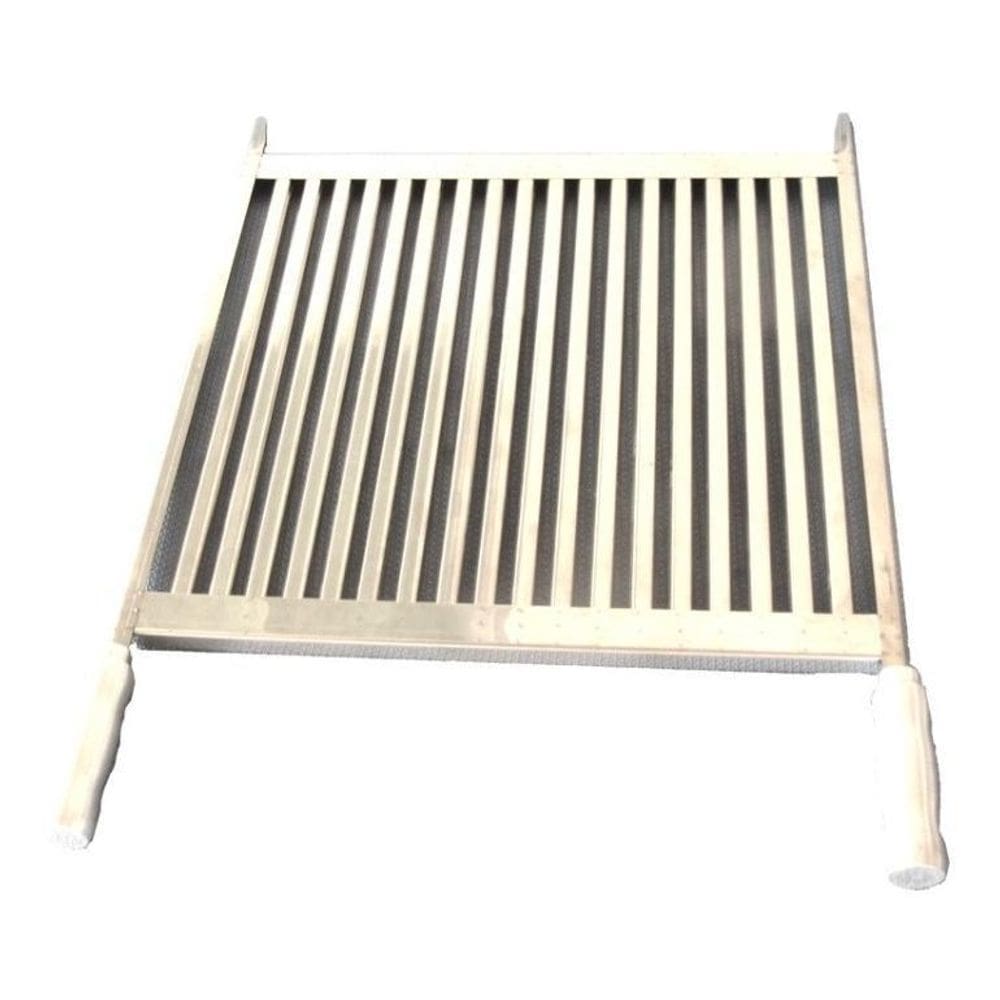 Grelha Churrasco Uruguaia Inox Parrilha Churrasco 67X48Cm