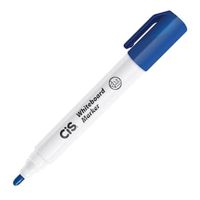 Caneta Quadro Branco Cis Whiteboard Marker Azul