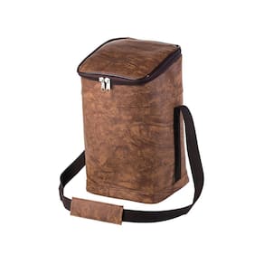 Mochila Térmica Wine Bag Porta 4 Garrafas Cooler Bolsa Alça