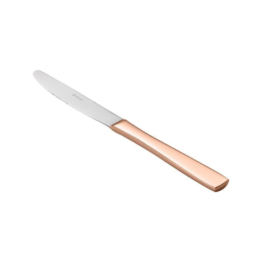 Facas de Mesa Wolff Pisa Rose Inox 12 un.