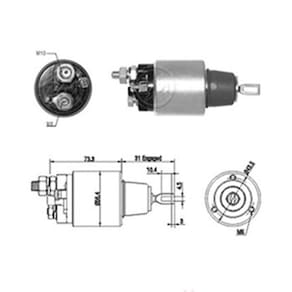 Automático Motor de Partida Mercedes L1317 L1517 O371U O371UL OF1115 OF1315 OF 1721 OH1315 OH1621LG OH1623LG OH1318