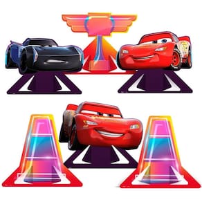 Decoração de Mesa Carros 06 Unidades