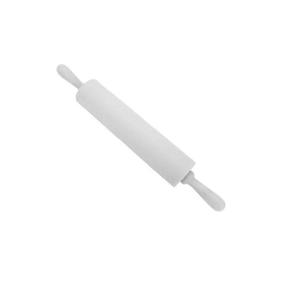 Rolo Profissional Para Massas Polietileno Macico - 40X6,5 Cm