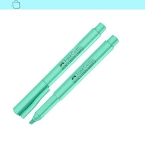 Marca Texto Tons Pastel Verde Grifpen Faber-Castell
