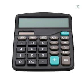 Calculadora Grande De Mesa Comercial Escritório 12 Dígitos