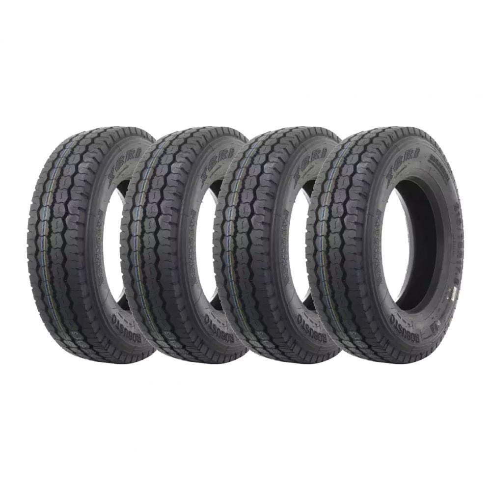 Kit 4 Pneus XBRI Aro 17,5 235/75R17,5 Robusto P1 18 Lonas 143/141J