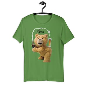 Camiseta Masculina - Urso Ted Cheers