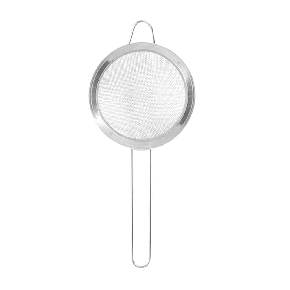 Peneira De Aço Inox Diametro 22,5Cm Utensílio De Cozinha