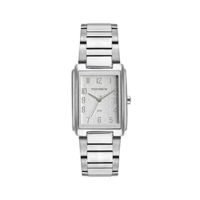 Relógio Mondaine Prata Feminino - À prova d`água 30m
