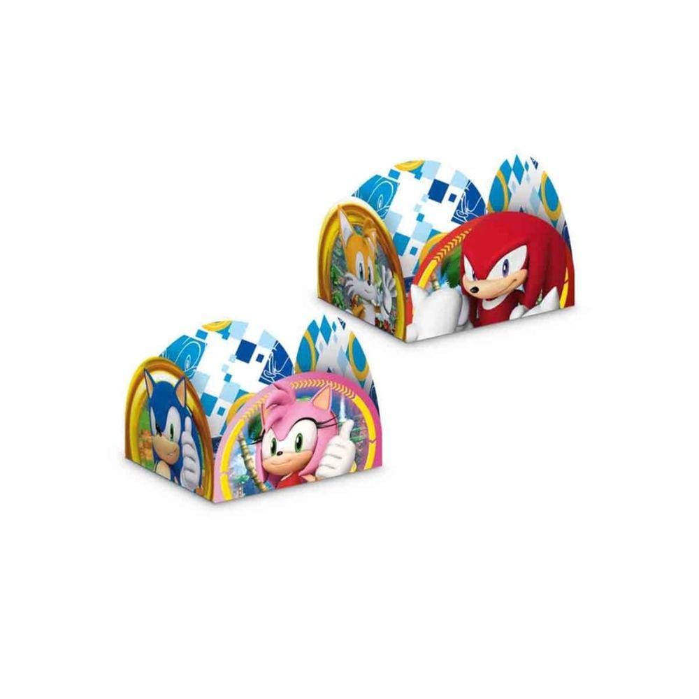 Porta Forminha Sonic Com 50 Unidades