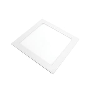 Painel de Led Quadrado 24W - 1600 lm - 3000K - Branco - Embutir