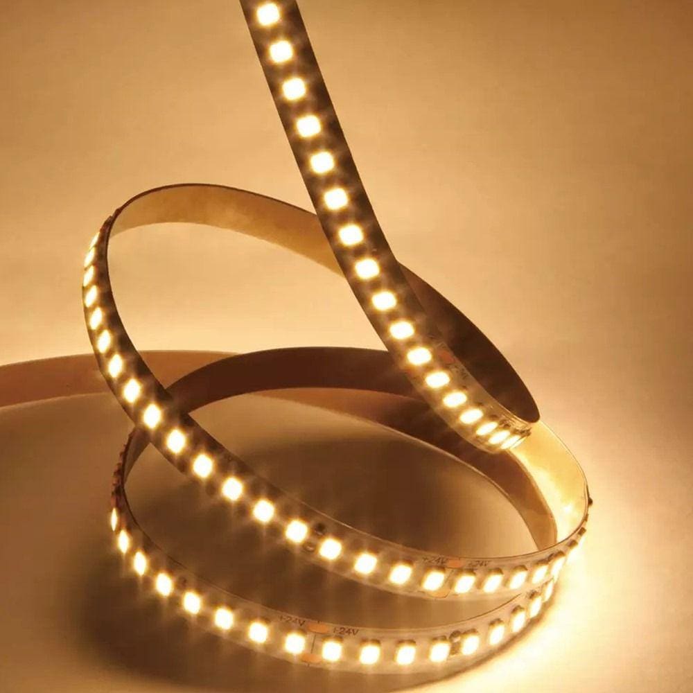 Fita Led Branca Quente 5m 3000k 240 Leds Ip20 12v