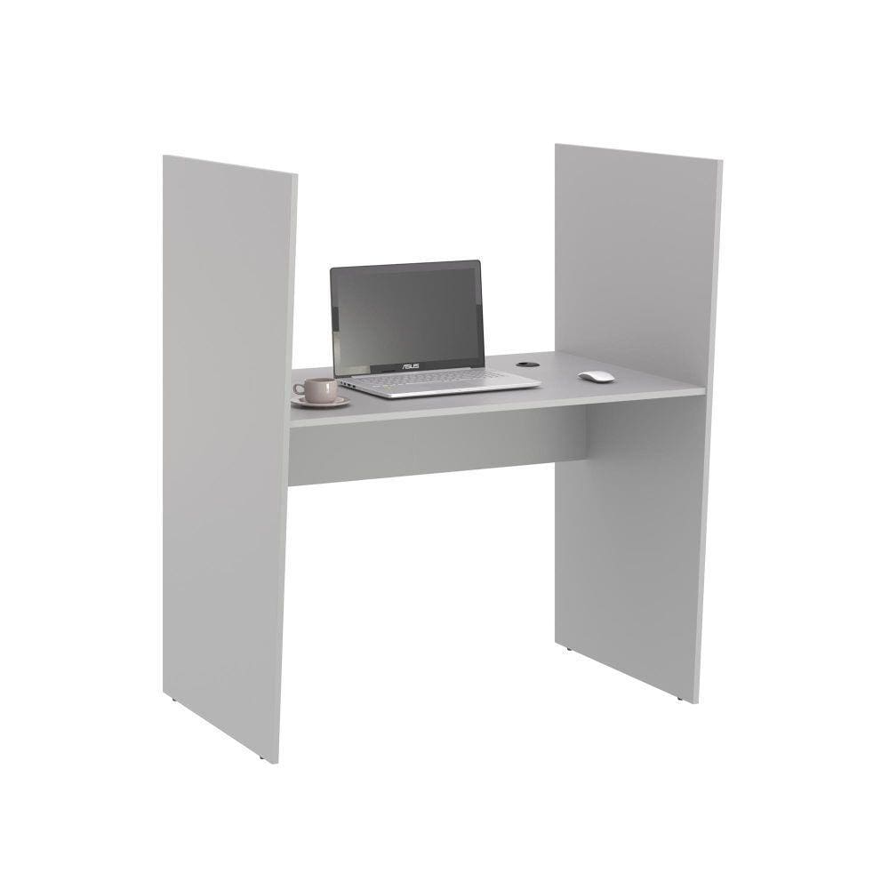 Guichê de Atendimento 1 Lugar Iron Cinza