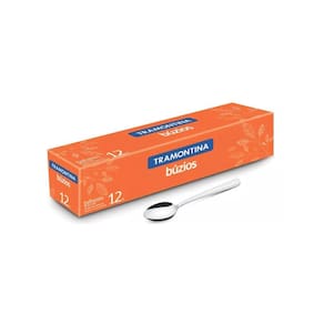 Colher De Café Inox Tramontina Búzios - 12Pçs