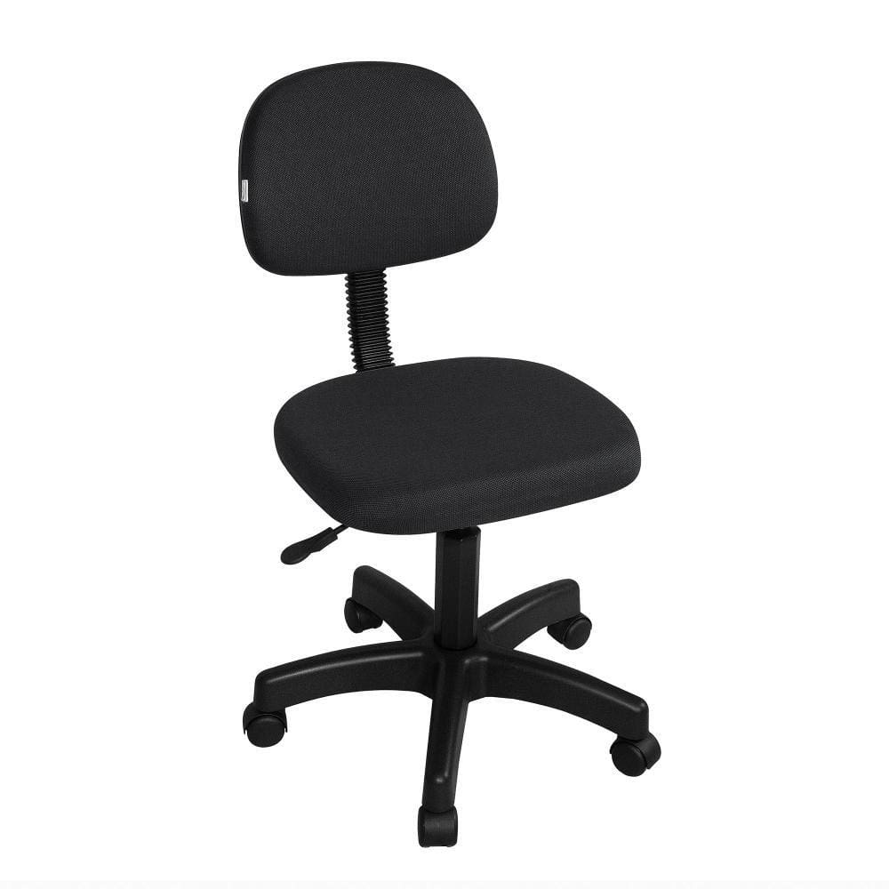 5 Cadeiras Para Escritório Giratória Viena Preto