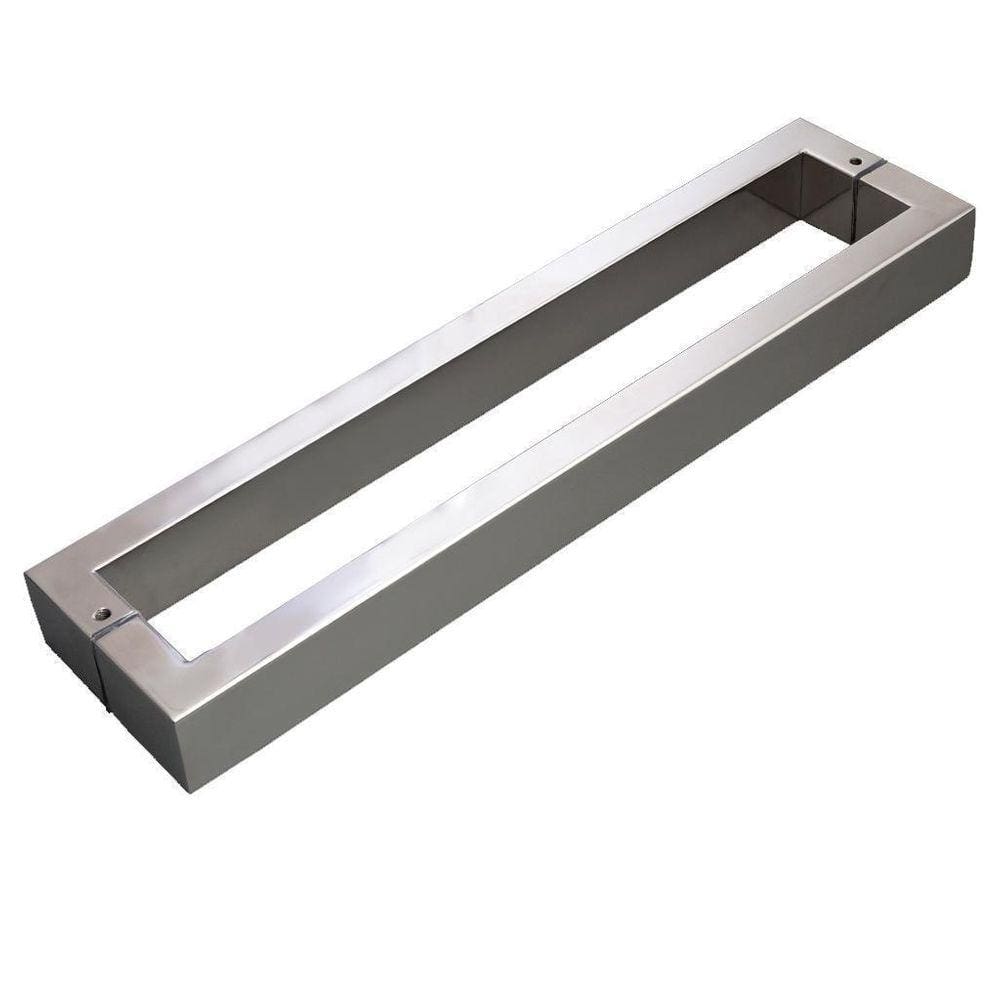 Puxador Duplo H-40 Inox Escovado Geris 40x20mm