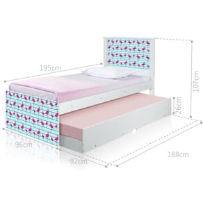 Cama Bicama Juvenil Flamingo