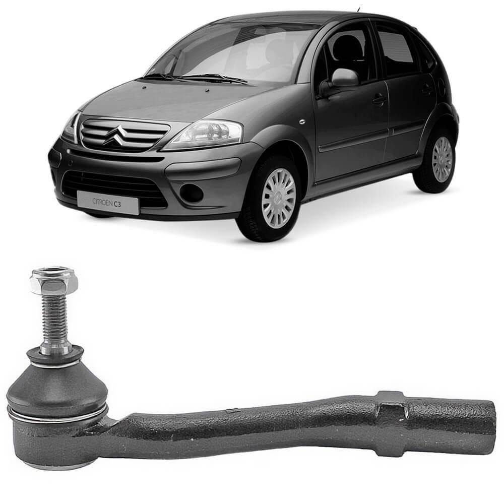 Ponteira Terminal Direção Dianteiro Citroen C3 Newparts