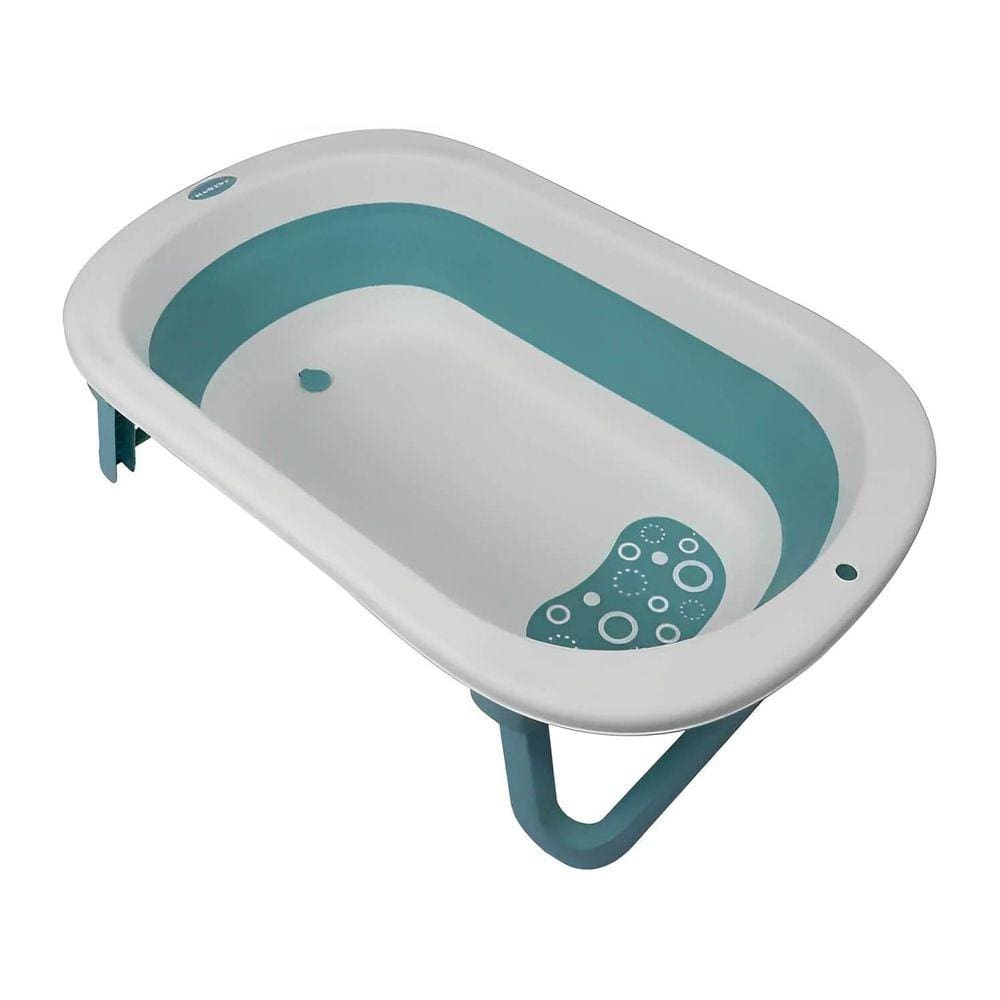Banheira Dobrável Infantil - Kababy - Azul